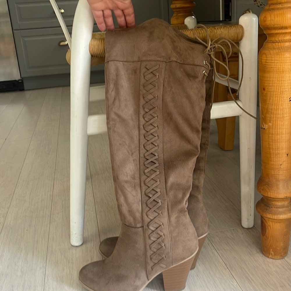 Knee high boots